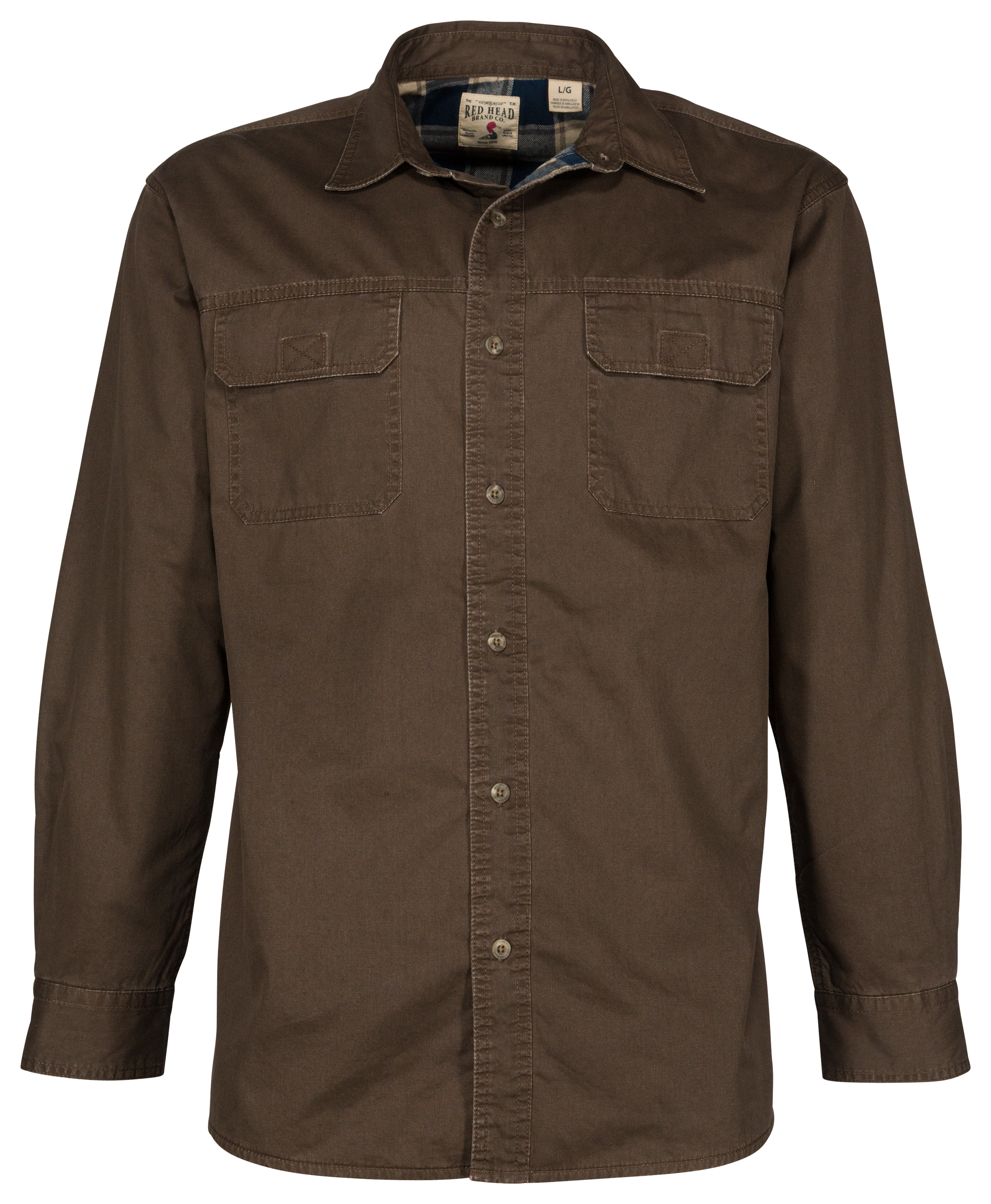 RedHead Flannel-Lined Shirt for Men | Bass Pro Shops